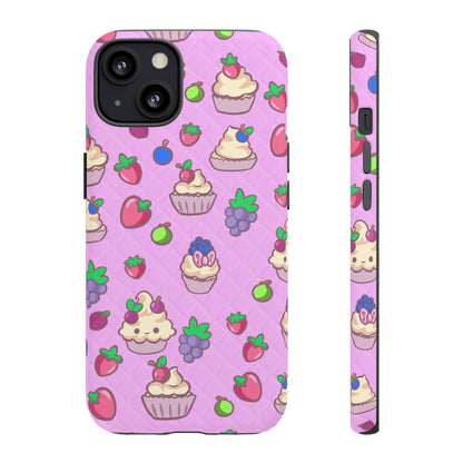 Pink Fruit Cakes Phone Case