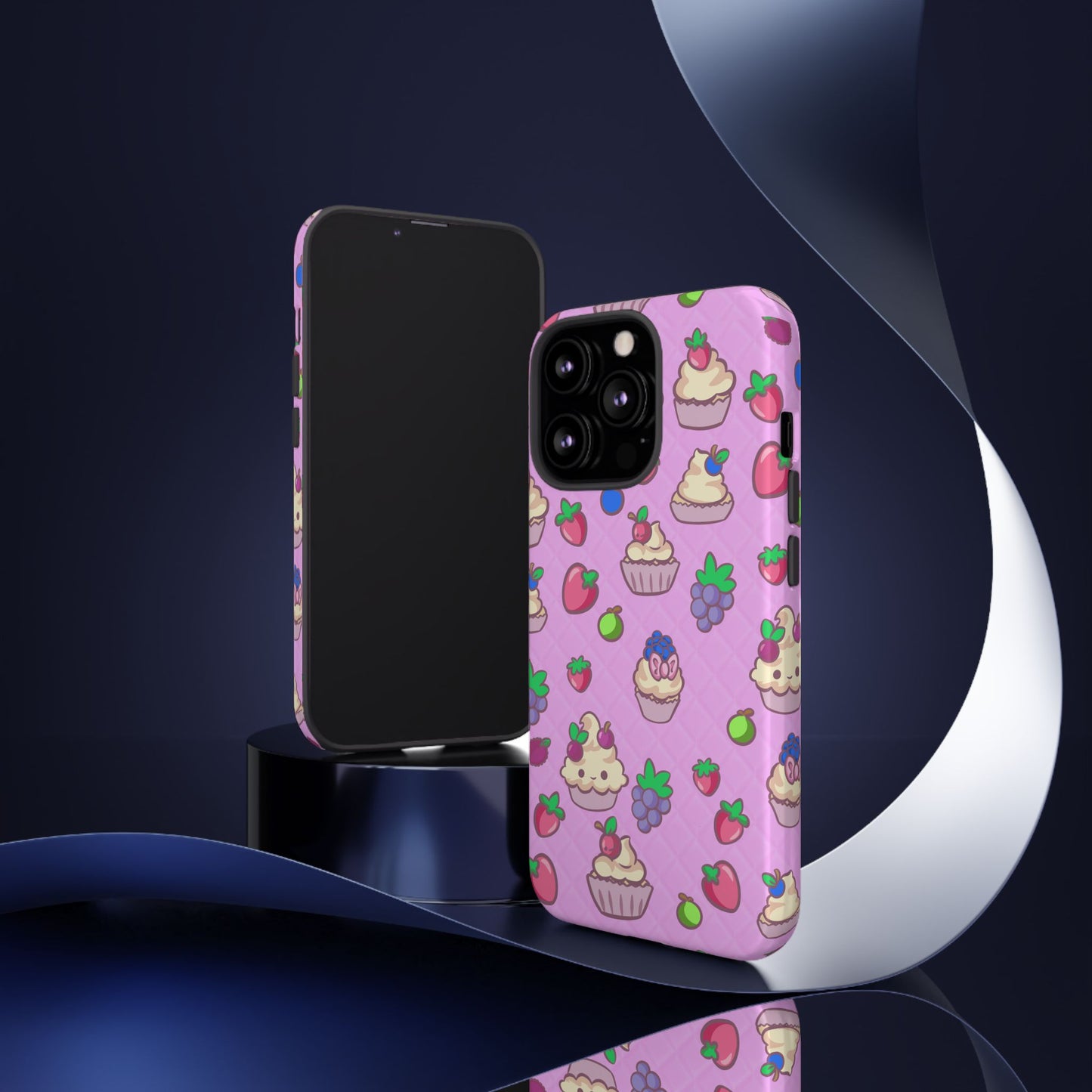 Pink Fruit Cakes Phone Case