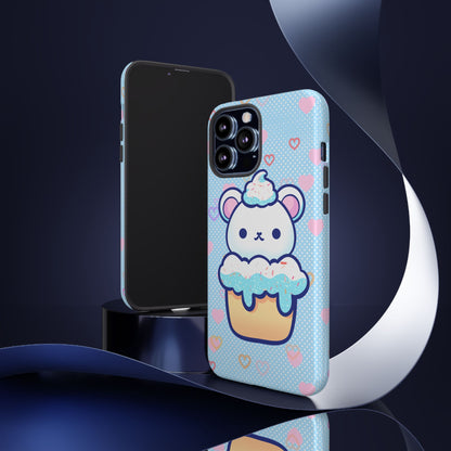 Frosty Cupcake Bear Phone Case