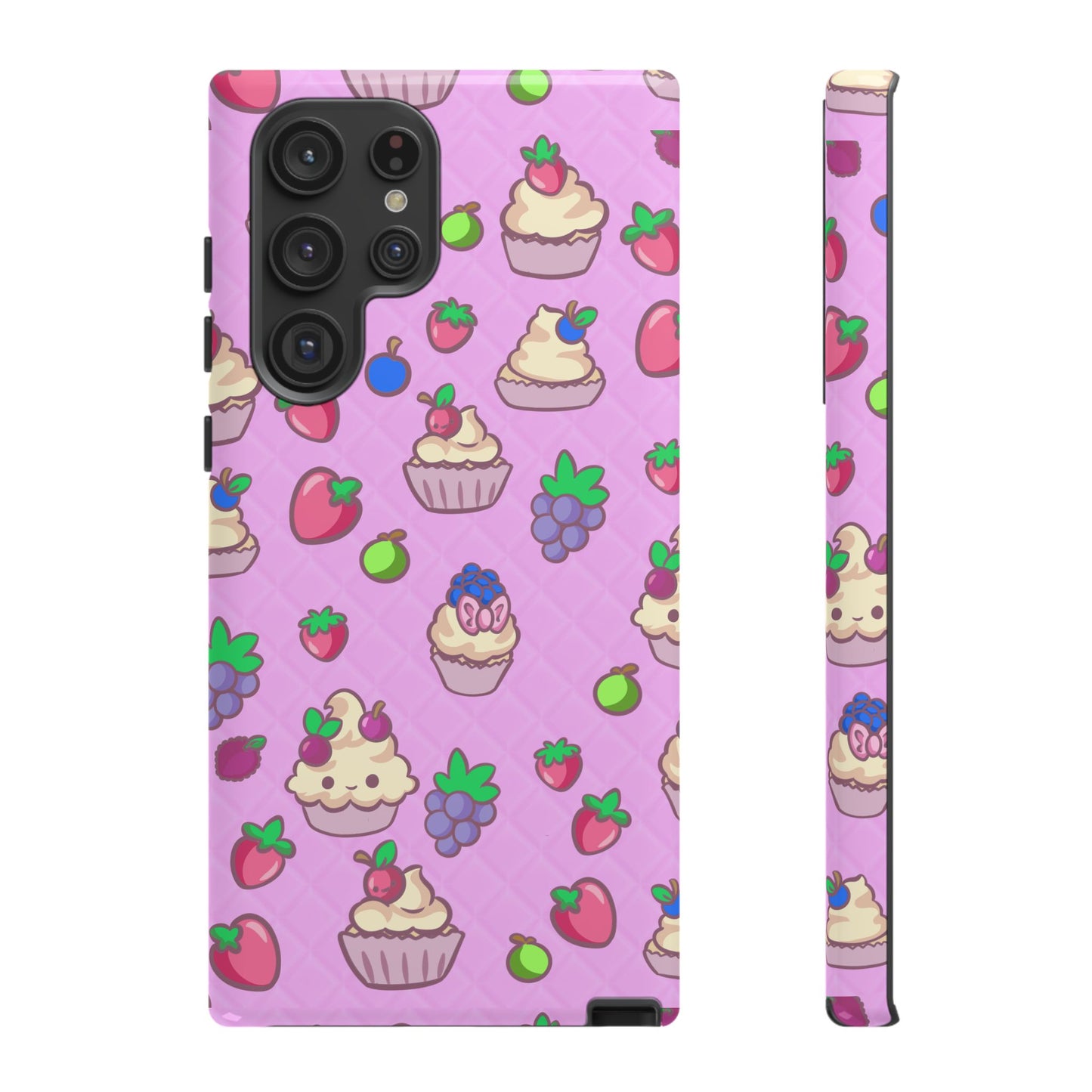 Pink Fruit Cakes Phone Case