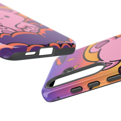 Cloud Cub Sunset Sky Bear Phone Case