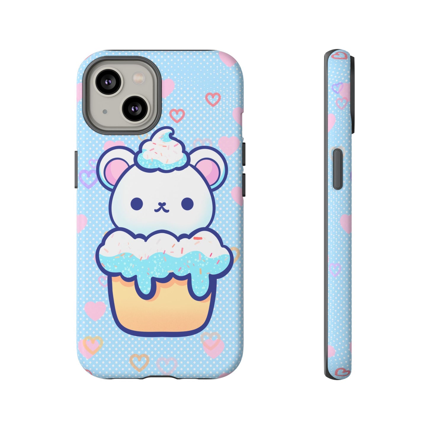 Frosty Cupcake Bear Phone Case