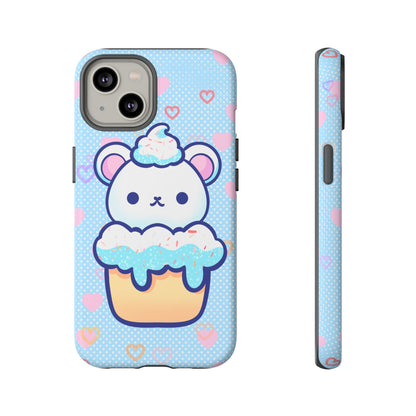 Frosty Cupcake Bear Phone Case