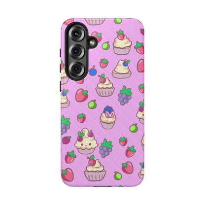 Pink Fruit Cakes Phone Case
