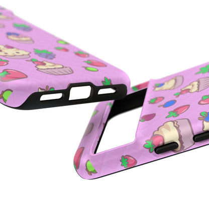 Pink Fruit Cakes Phone Case