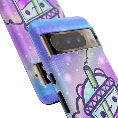 Sparkly Clouds Boba Phone Case