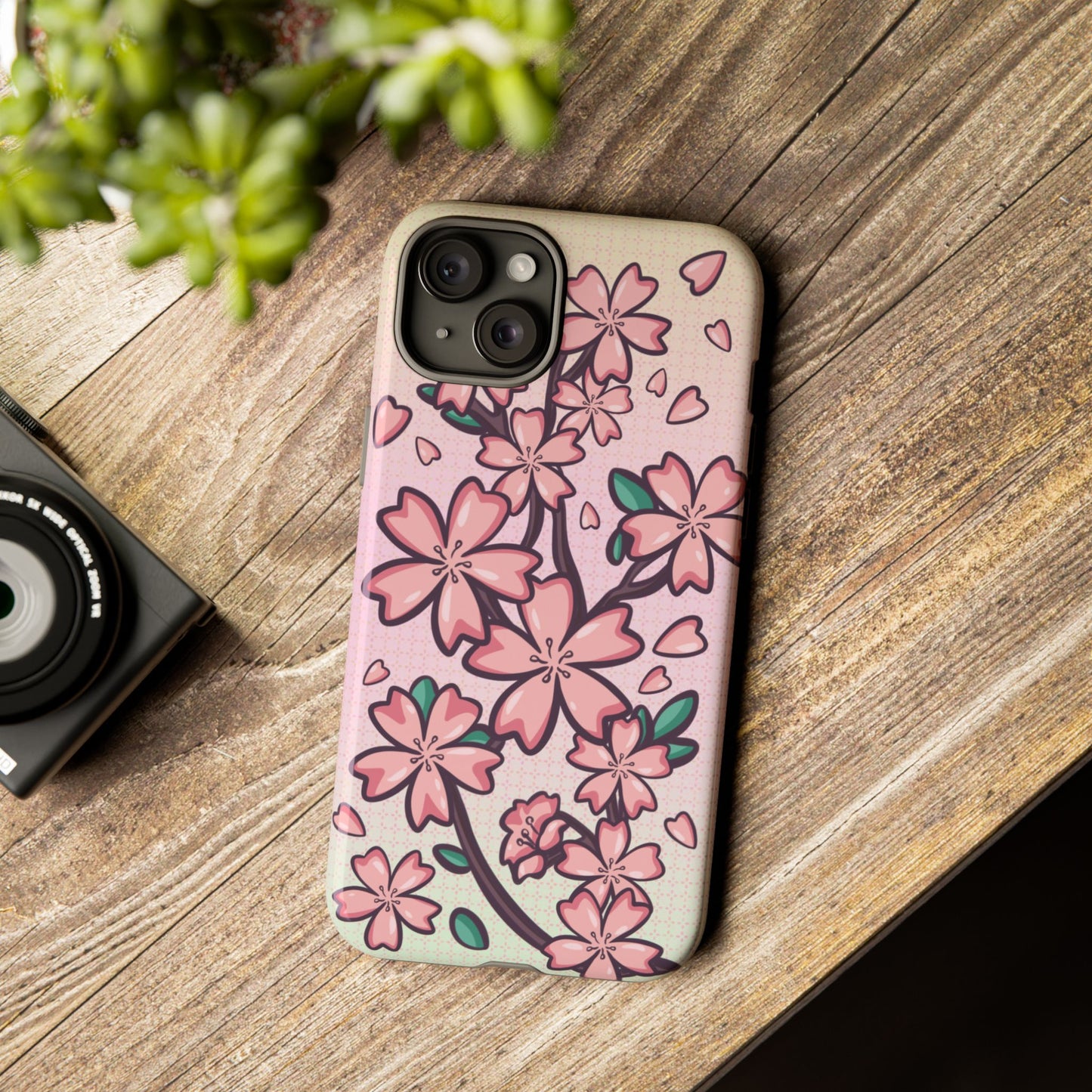 Pink Sakura Tree Phone Case