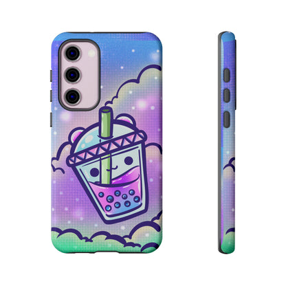 Sparkly Clouds Boba Phone Case