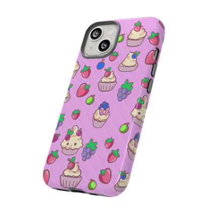 Pink Fruit Cakes Phone Case
