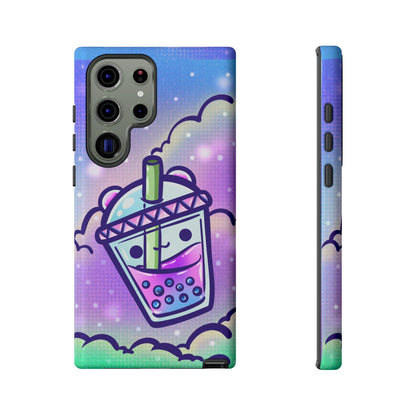 Sparkly Clouds Boba Phone Case