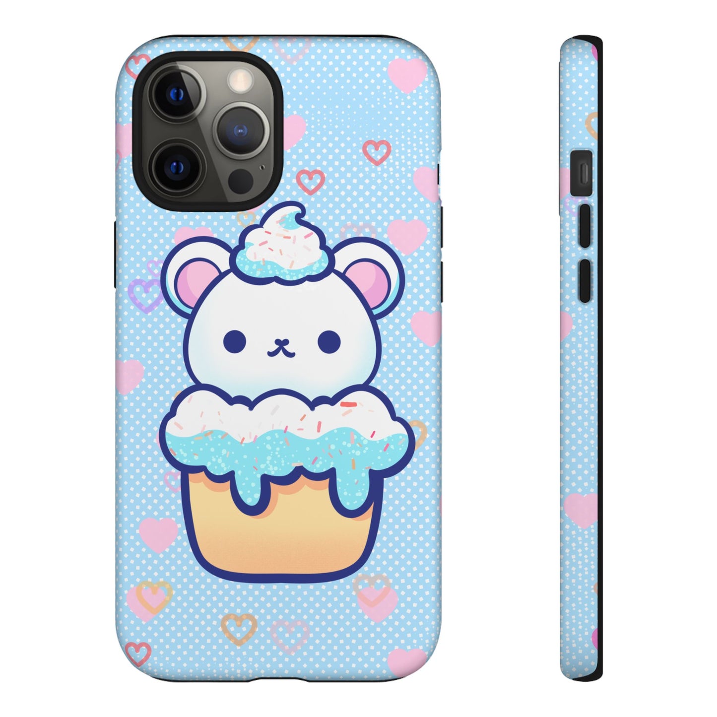 Frosty Cupcake Bear Phone Case