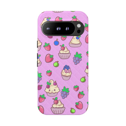 Pink Fruit Cakes Phone Case