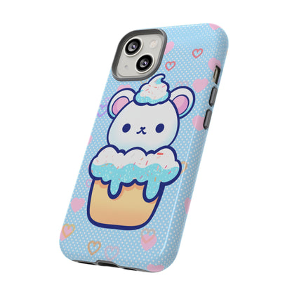 Frosty Cupcake Bear Phone Case