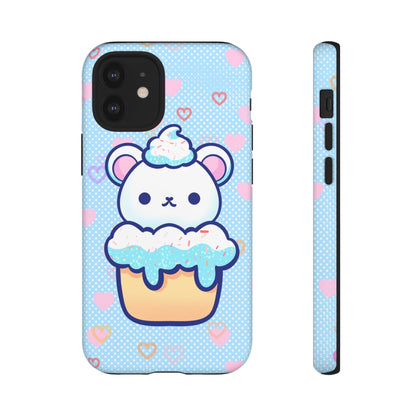 Frosty Cupcake Bear Phone Case