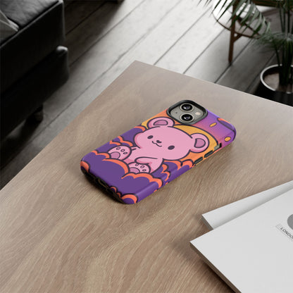 Cloud Cub Sunset Sky Bear Phone Case