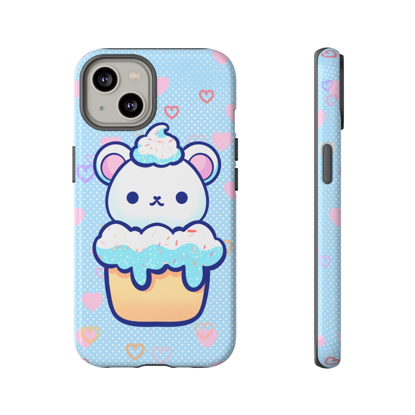 Frosty Cupcake Bear Phone Case