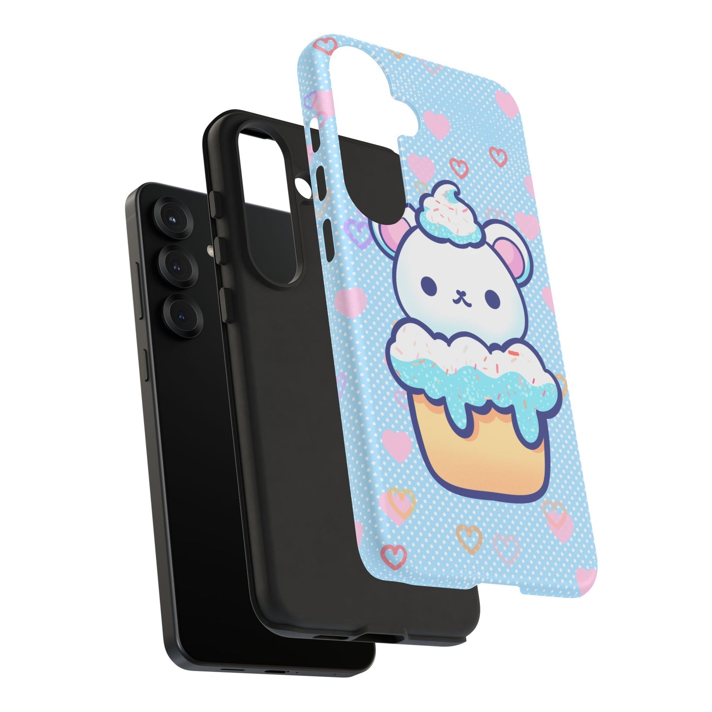 Frosty Cupcake Bear Phone Case