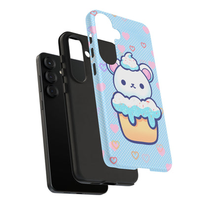 Frosty Cupcake Bear Phone Case
