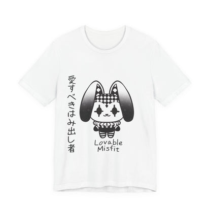 Lovable Misfit Clown Bunny T Shirt - Pink X Holic