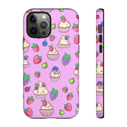 Pink Fruit Cakes Phone Case