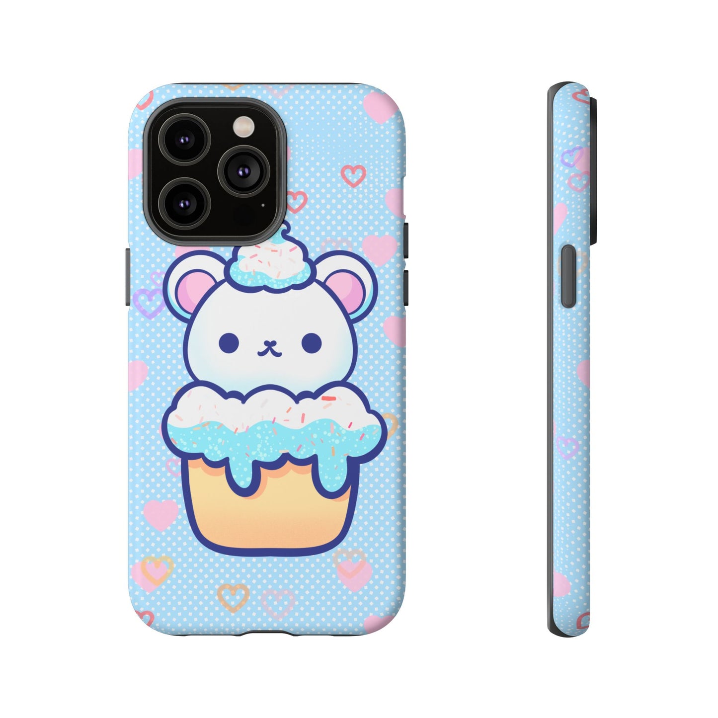 Frosty Cupcake Bear Phone Case