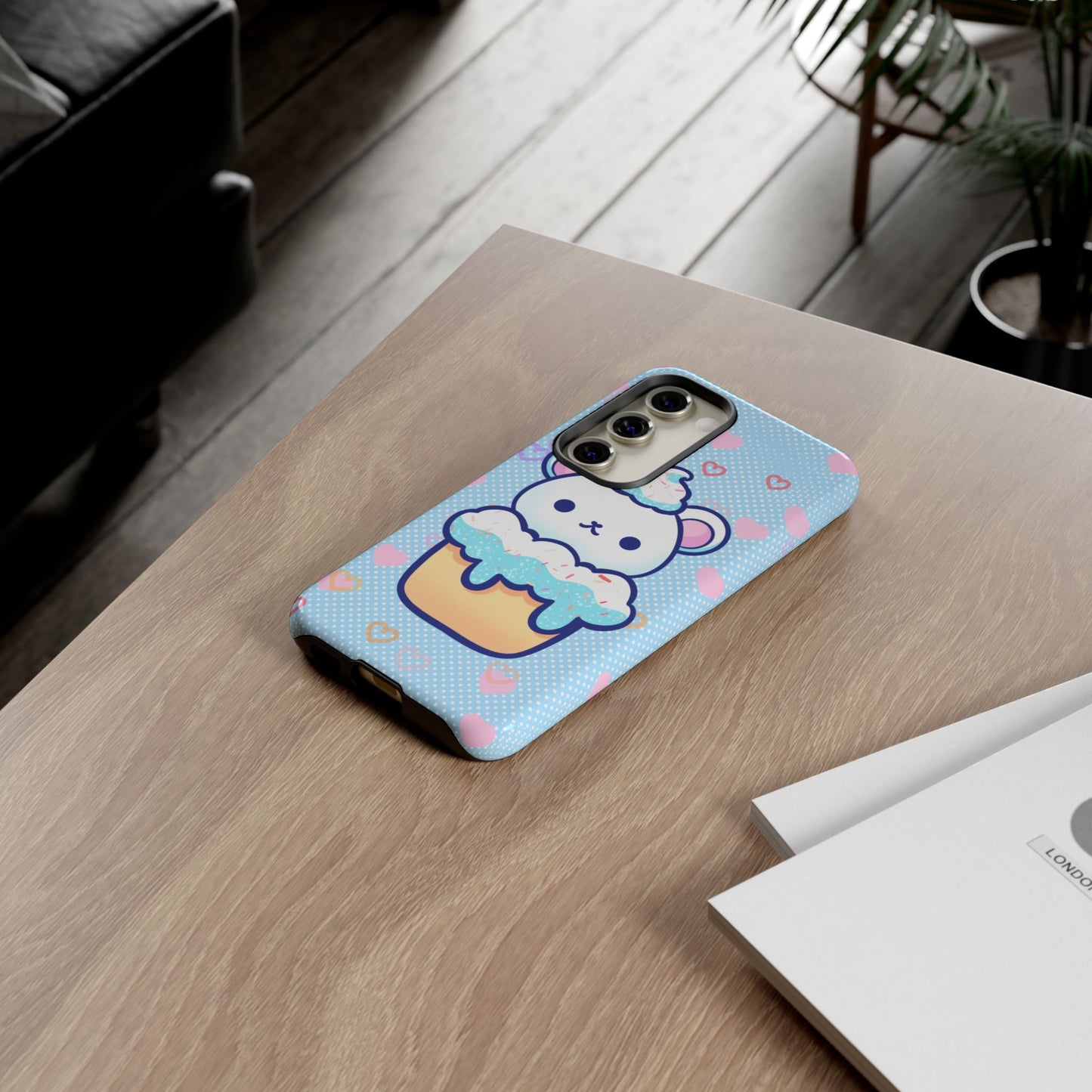 Frosty Cupcake Bear Phone Case