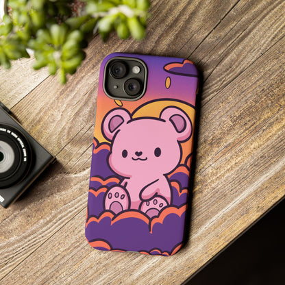 Cloud Cub Sunset Sky Bear Phone Case