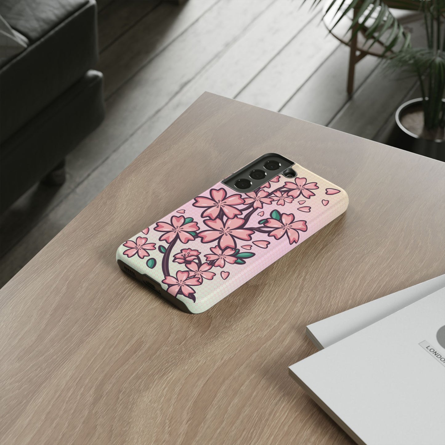 Pink Sakura Tree Phone Case