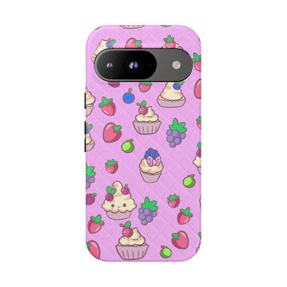 Pink Fruit Cakes Phone Case