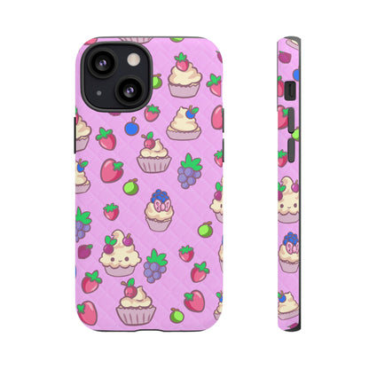Pink Fruit Cakes Phone Case