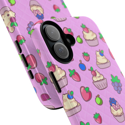 Pink Fruit Cakes Phone Case