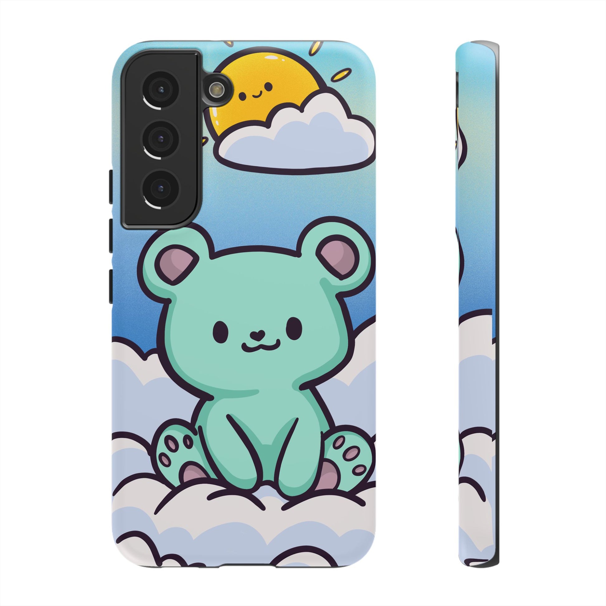Cloud Cub Morning Sky Bear Phone Case - Pink X Holic