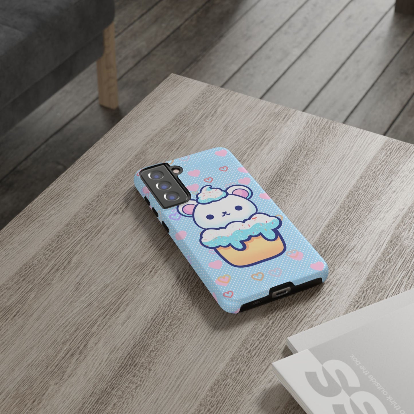 Frosty Cupcake Bear Phone Case