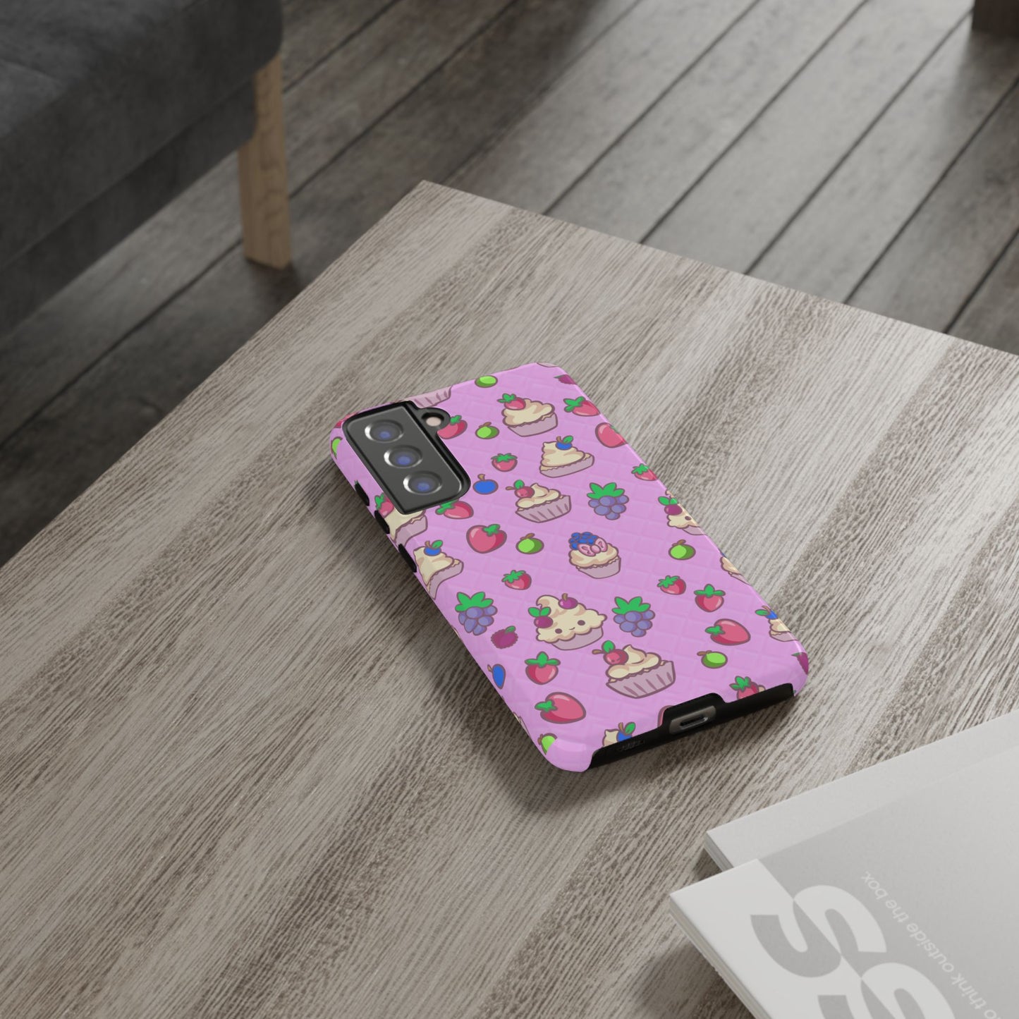 Pink Fruit Cakes Phone Case