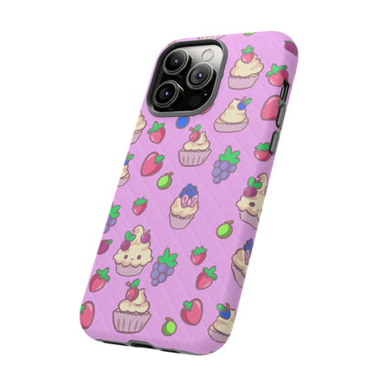 Pink Fruit Cakes Phone Case
