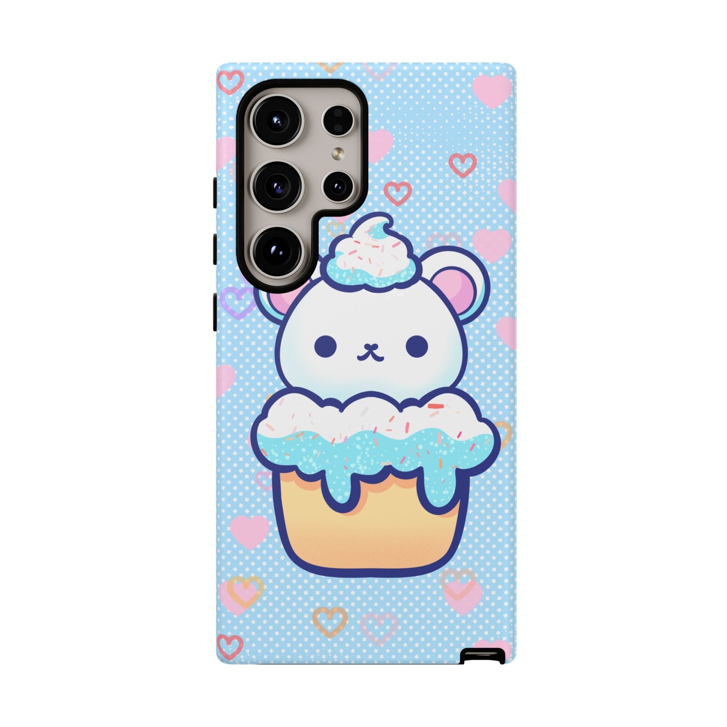 Frosty Cupcake Bear Phone Case