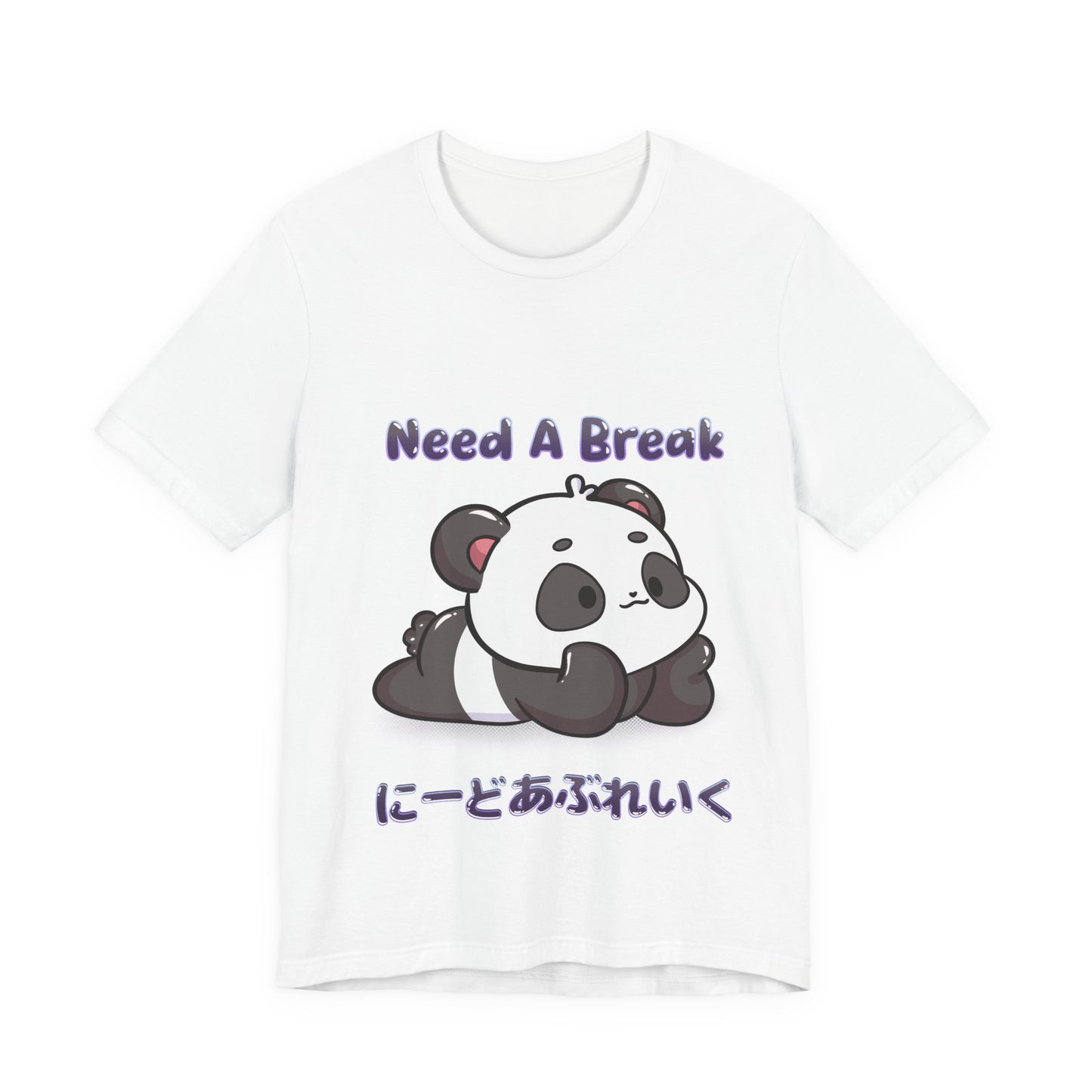 Cute Panda Need A Break T Shirt