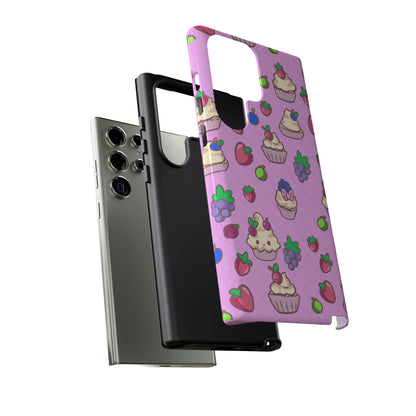 Pink Fruit Cakes Phone Case