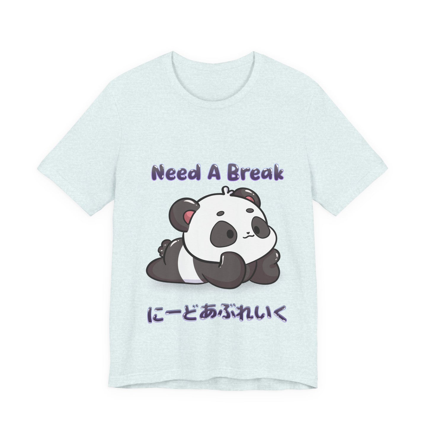 Cute Panda Need A Break T Shirt