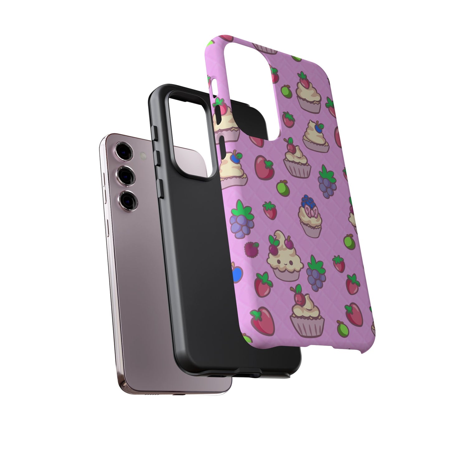 Pink Fruit Cakes Phone Case