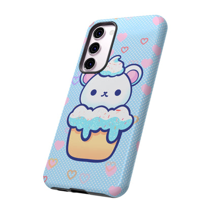 Frosty Cupcake Bear Phone Case