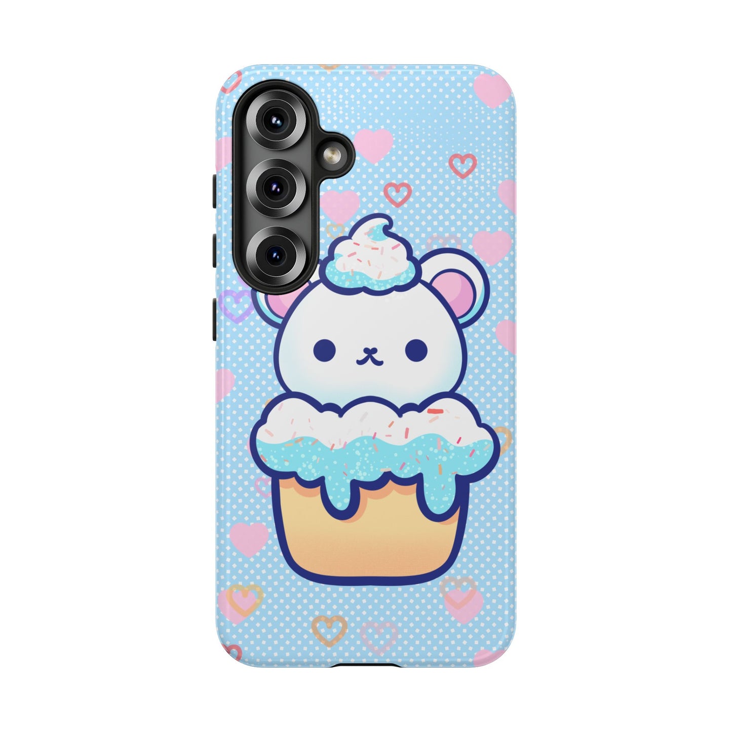 Frosty Cupcake Bear Phone Case