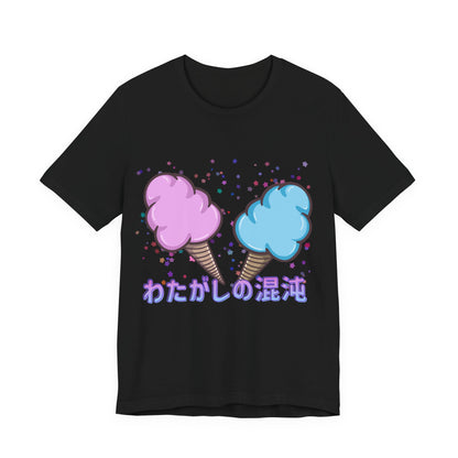 Cotton Candy Chaos in Japanese T Shirt - Pink X Holic
