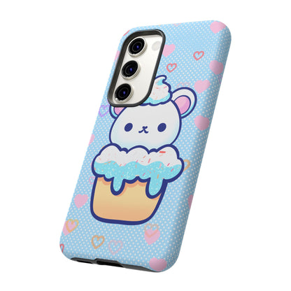 Frosty Cupcake Bear Phone Case