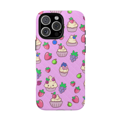 Pink Fruit Cakes Phone Case