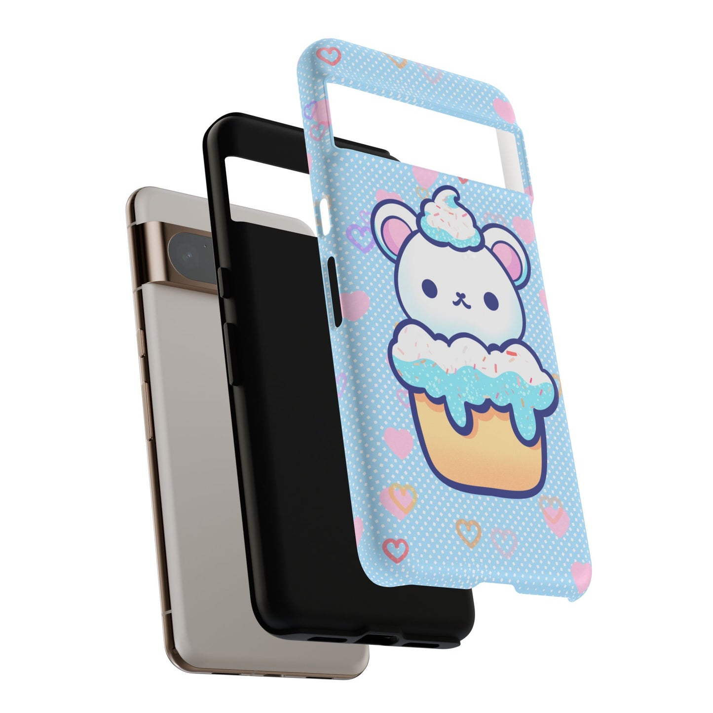 Frosty Cupcake Bear Phone Case