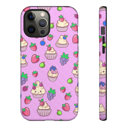 Pink Fruit Cakes Phone Case