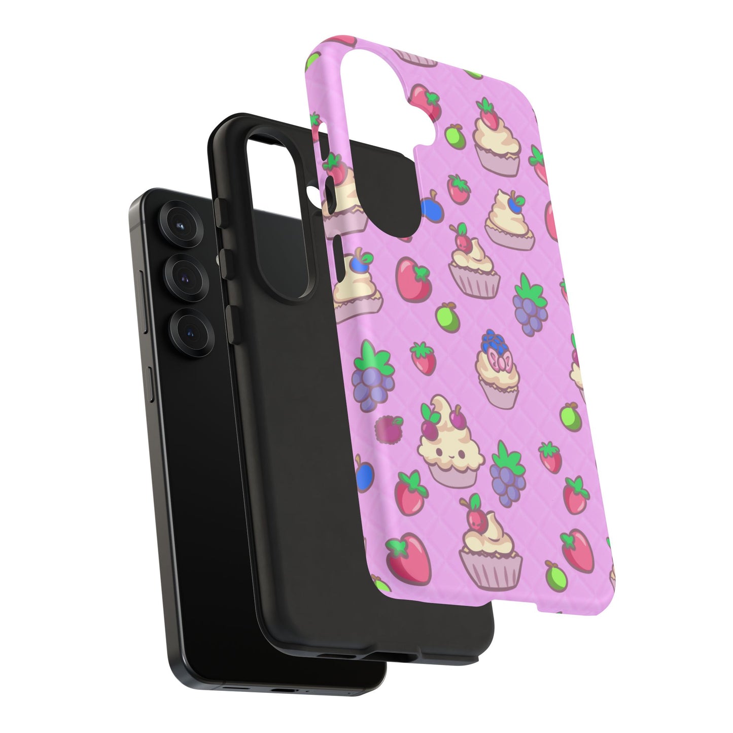 Pink Fruit Cakes Phone Case