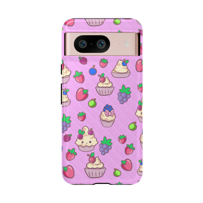 Pink Fruit Cakes Phone Case