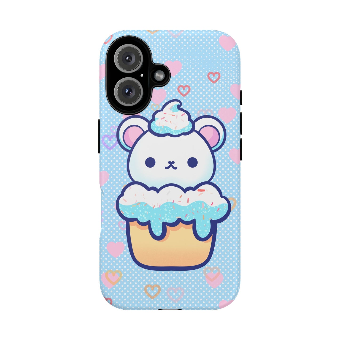 Frosty Cupcake Bear Phone Case